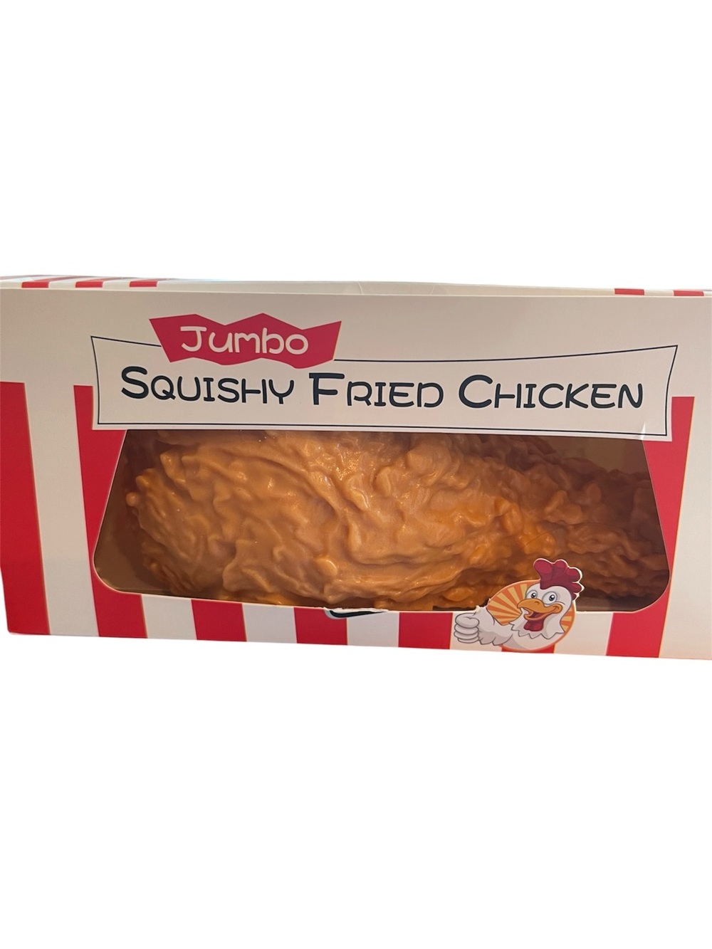 Squishy Fried Chicken Toy - Orange